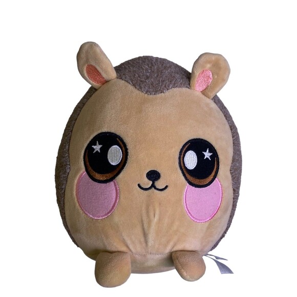 Squeezamals Harley Hedgehog Plush 8” Squishamals Squishy Series 1 Stuffie - Picture 6 of 12